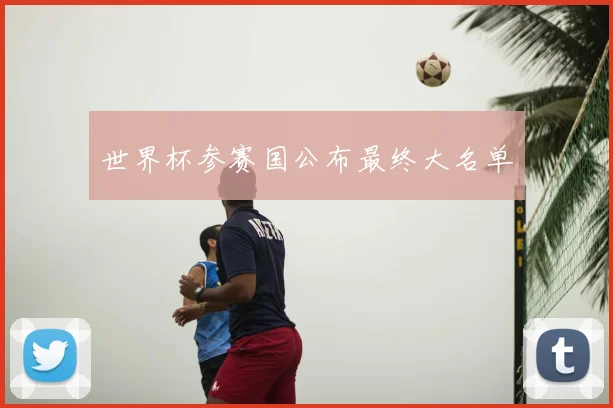 世界杯参赛国公布最终大名单